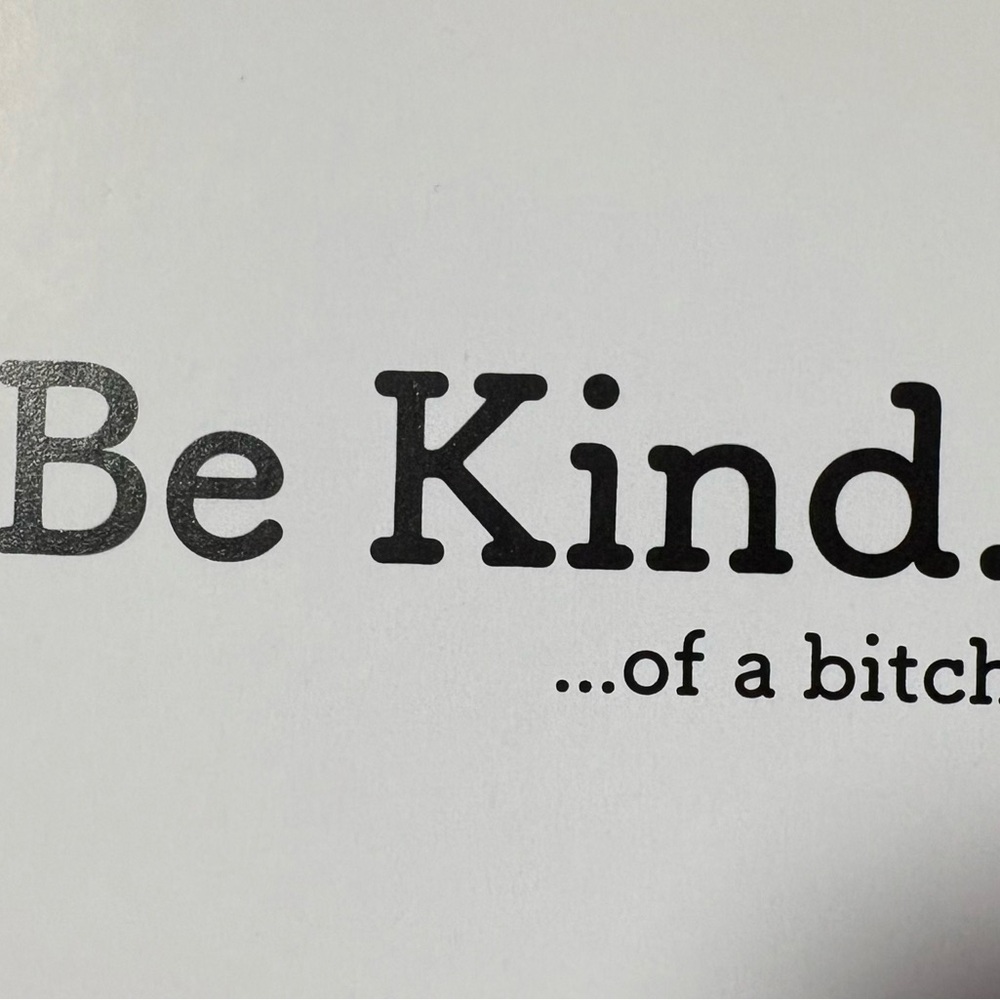 Be Kind Graphic Print
